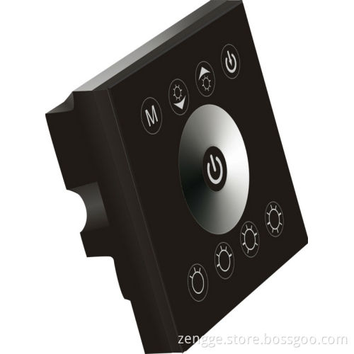 Adjustable touch control LED light dimmer control